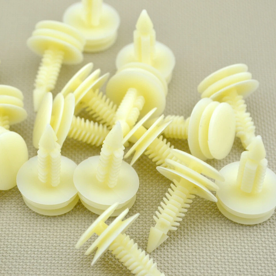 20 clips de retención de panel de moldura de puerta delantera y trasera para camionetas GM 15986673 S10 S15 Foto 1 de 4