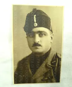 FOTO MILITARE DIVISA UNIFORME CAPPELLO MILIZIA 23° FASCISMO 1926 MANTOVA - Foto 1 di 2