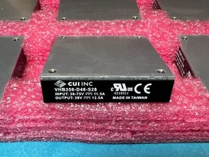 CUI VHB350-D48-S28 28V Isolated DC-DC Converter 350W 12A, 36~75V (48V) Input - Picture 1 of 5