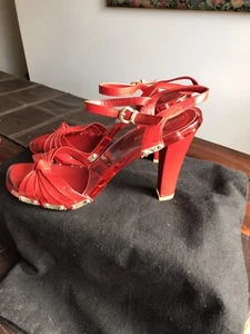 Emporio Armani AWESOME clear plastic platform summer sandals SZ MSRP 650 - Picture 1 of 8