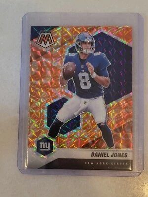 2021 Panini Mosaic Daniel Jones New York Giants #149 Reactive Orange - Image 1 of 2