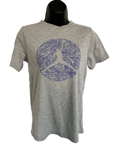 NIKE AIR JORDAN Grey Shirt Youth Size Large (or Women Size Small) logo michael 1 - Picture 1 of 9