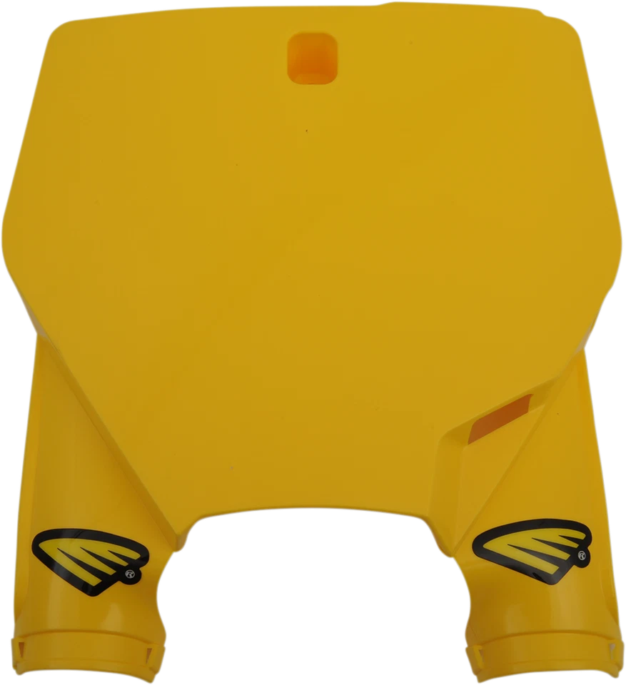 Placa de número Cycra Stadium 1CYC-0805-56 amarilla Foto 1 de 1