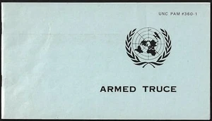 COREA 1983 UN COMANDO COMISIÓN DE ARMISTICIO MILITAR UN FOLLETO DE 28 PÁGINAS QUE MUESTRA TH - Imagen 1 de 6