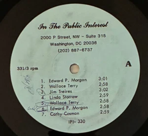 Im öffentlichen Interesse 80er Jahre Meinungsstücke für Radio Vinyl LP Schallplatte - Bild 1 von 4