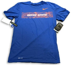 Nueva Con Etiquetas Camiseta Pequeña Boise State Broncos Nike Dri-Fit Sísmica Línea Lateral Leyenda - Imagen 1 de 1