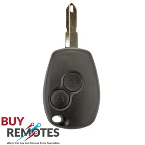 Renault 2 Button Replacement Car Key Suit Kangoo 2009 – 2012, Clio III '06 – '10 - Picture 1 of 10