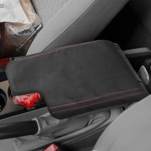Suede Interior Center Console Armrest Box Cover For BMW 3 Series E46 1998-2005 - Picture 1 of 8