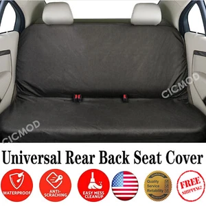 Cubierta de asiento trasero impermeable para perro gato protector de asiento trasero para camión SUV furgoneta - Imagen 1 de 8