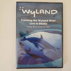 Wyland - Painting the Wyland Way: Live in Studio "Deep Blue Dolphin Sea" DVD New - Picture 1 of 2