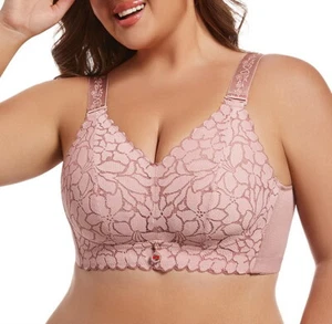 Reggiseno donna completo copricostume ultrasottile senza fili push up taglie forti intimo 20581 - Foto 1 di 37