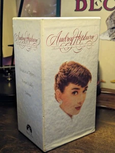 Audrey Hepburn Collection 3 VHS Set-Sabrina/Breakfast at Tiffany's/Roman Holiday - Picture 1 of 13