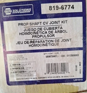 NAPA Solutions Prop Shaft CV Joint Kit 932-303 - Imagen 1 de 8