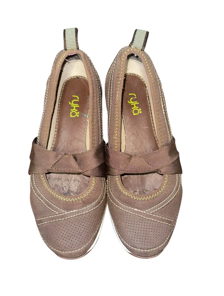 Skimmers de cuero RYKA - para mujer talla 5,5 - estilo A215686 Foto 1 de 4