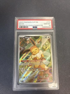 2023 POKEMON SV BLACK STAR PROMO - SVP EN #173 EEVEE PSA 10 - Foto 1 di 2