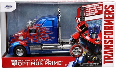 Jada Transformers Optimus Prime Western Star 5700XE The Last Knight 1:24 Diecast - Image 1 of 4