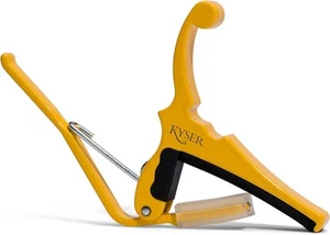Fender x Kyser Quick-Change Electric Guitar Capo (Butterscotch Blonde) - Picture 1 of 3
