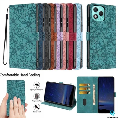Phone Cover For Huawei P50 Pro P50 P40 P30 P20 P10 Y6P Y5P Embossed Wallet Case - Image 1 of 4