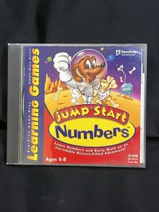 VINTAGE PC LEARNING GAME JUMP START NUMBERS CD ROM WIN 98/95 - Picture 1 of 5