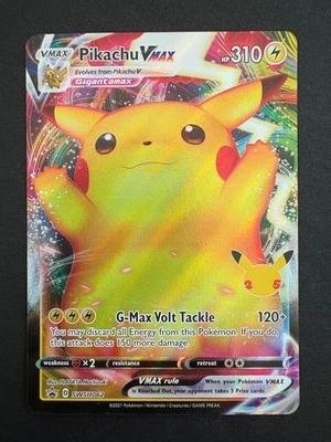 Pikachu VMAX Promo SWSH: Sword & Shield Promo Cards SWSH062 NM - Image 1 of 2