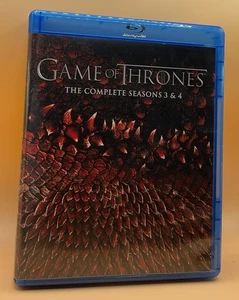 Game of Thrones - The Complete Seasons 3 & 4 Blu-Ray 2015 **Buy 2 Get 1 Free** - Picture 1 of 7