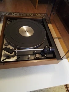 Dual 1229 | Plattenspieler | Vintage HiFi Stereo Shure DM103 Holzzarge - Bild 1 von 6