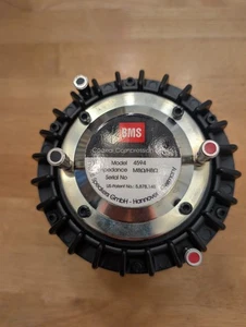 BMS 4594 Compression Driver 8 Ohm - Point Source With Dual Concentric Drivers - Picture 1 of 4