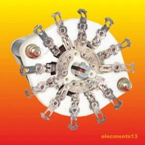 3 POLE 1-3 POSITIONS SOVIET NON-SHORTING CERAMIC ROTARY SWITCH - Picture 1 of 4