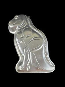 Molde trasero de aluminio Wilton vintage - Dinosaurio T-Rex / Allosaurus - 1987 - 23x41 cm - Imagen 1 de 4