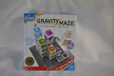 GRAVITY MAZE FALLING MARBLE LOGIC GAME,NEW FACTORY SEALED, BY THINK FUN - Image 1 of 3