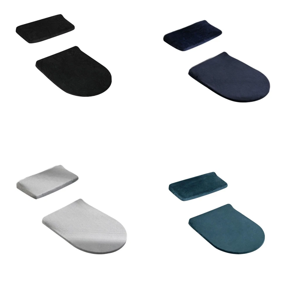 Juego de funda de asiento con tapa de inodoro para baño Foto 1 de 1