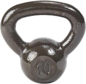 Gusseisen Kettlebell für Krafttraining - Heimtraining für alle Fitnesslevel - Bild 1 von 12