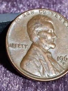 1964 D Lincoln Penny SELTEN "L" Liberty on edge Fehler, + "in God we trust" edge err - Bild 1 von 19