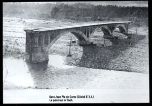1990 -  INONDATION DE 1940  SAINT JEAN PLA DE CORTS  PONT DU TECH DETRUIT  3Q693 - Picture 1 of 1