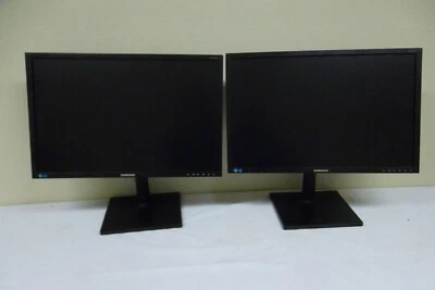 Samsung S24C650BW 24" Dual LED Monitor Full HD 1920x1200 VGA DVI LS24C65KBWV/GO - Image 1 of 4