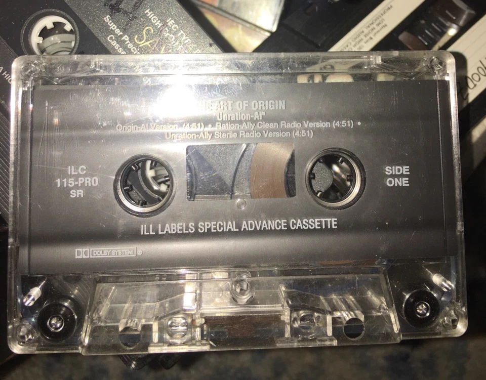 The Art Of Origin ‎Unration Al Limited Edition Cassette Single Used - Image 1 of 1