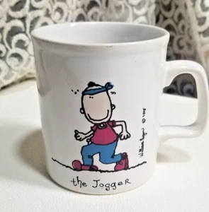 Kiln Craft Kaffeetasse The Jogger 1975 William Logan Staffordshire England - Bild 1 von 5