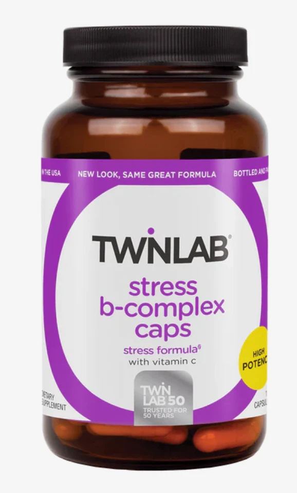 Complejo B TWINLAB Stress - 250 cápsulas Foto 1 de 1