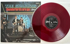 JAPAN RED VINYL The Shadows – Thunderbirds Are Go! 1967 LP OP-8108 - Picture 1 of 7