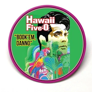 Hawaii Five 0 Book'em Danno Advertising Pocket Mirror - Picture 1 of 2