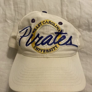 Vintage East Carolina Pirates ECU The Game Druckknopflasche Mütze Kappe - Bild 1 von 10