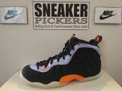 Nike Little Posite One GS - 644791 008 - Negro / Naranja Total - 6,5 años / Mujer: 8 Foto 1 de 4