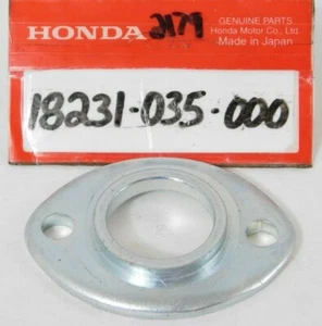 1 NOS Genuine Honda S65 Exhaust Pipe Joint Flange Manifold OEM 18231-035-000  - Picture 1 of 3