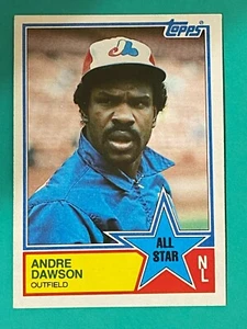 1983 Topps #402 All-Star Andre Dawson - Montreal Expos - Picture 1 of 2