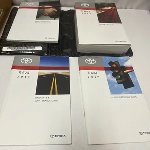 2017 Toyota Rav4 Owners Manual User Guide OEM - Picture 1 of 17