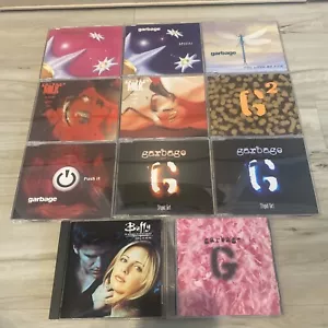 HUGE GARBAGE 11 CD LOT 9 IMPORTS SPECIAL YOU LOOK SO FINE MILK G2 PUSH IT GIRL - Picture 1 of 17