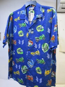 Aloha Republic 100% Cotton Hawaiian Pocketed Shirt New w/ Tags - Size XL #N - Picture 1 of 5