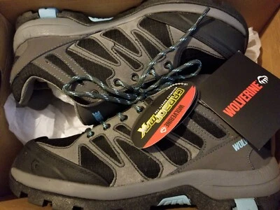 New Wolverine Womens Fletcher Low CarbonMax Safety Toe Shoes W10580 Black 9.5M - Image 1 of 4