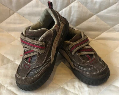 Stride Rite SRT TRENT boys 7M Leather Brown And Red - Image 1 of 4
