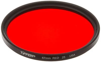 Tiffen 67mm 25 Filter (Red) Red Filter - Image 1 of 4